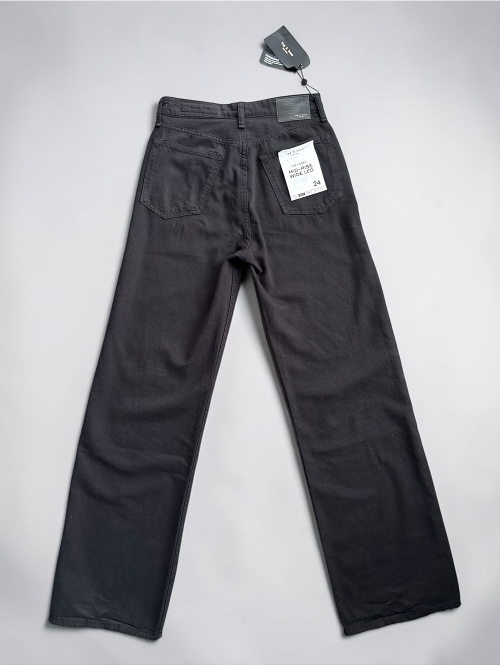 NWT rag & bone Logan Wide-Leg Jean - Picture 5 of 6
